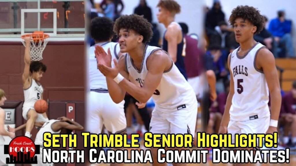 seth trimble senior highlights north carolina commit is the truth