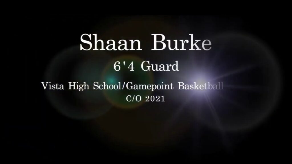 shaan burke 64 guard vista high school gamepoint c o 2021 game clips