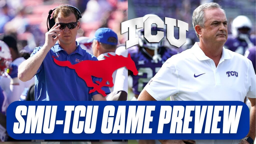 smu vs tcu game preview predictions desoto lb brandon booker commits to smu