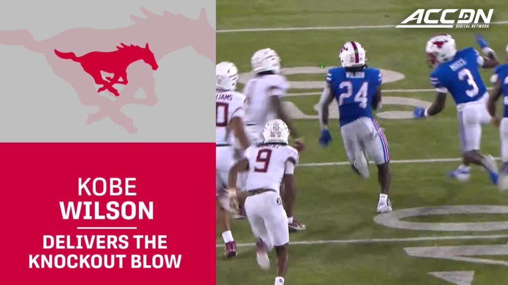 smus kobe wilson delivers the knockout blow with a pick 6