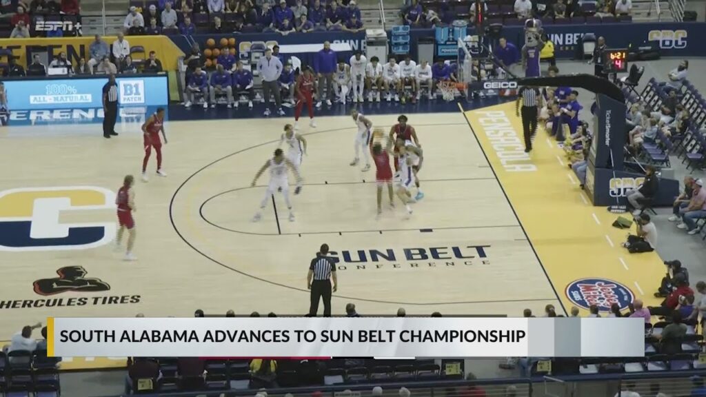 south alabama mens basketball to play for ncaa tournament berth