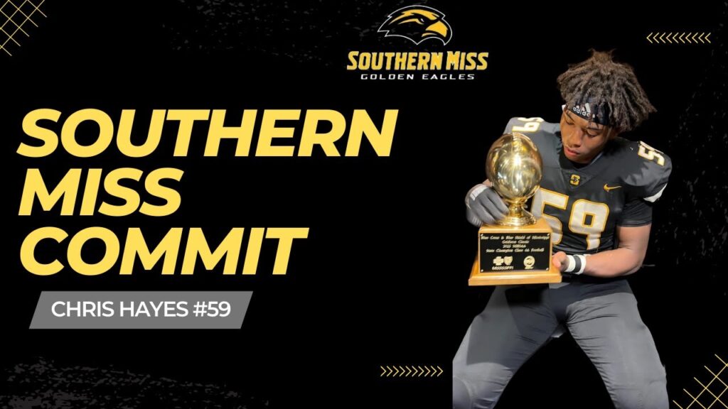 southern miss commit chris hayes state championship highlights