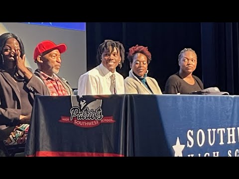 southwest hss carmelo mays heading to georgia southern early signing day in central georgia