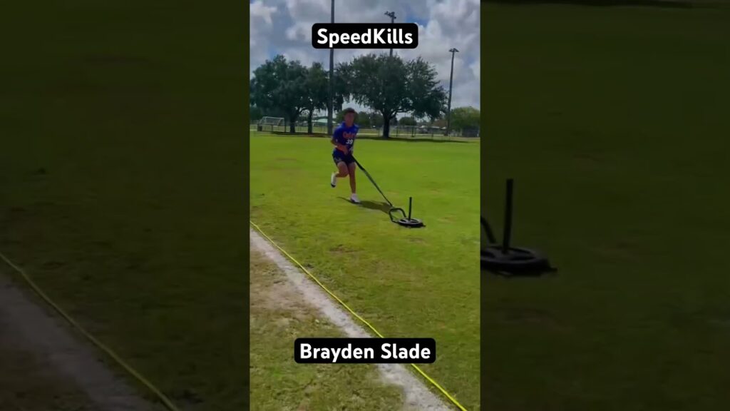 speedkills training session with florida gator football player brayden slade