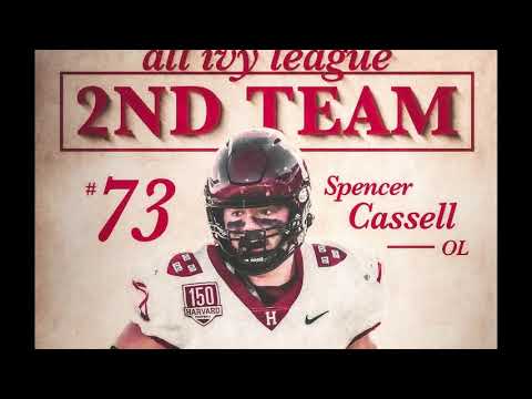 spencer cassell all ivy ol harvard football highlights