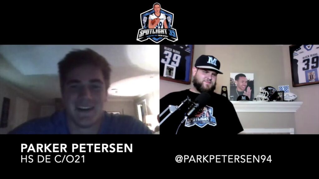 spotlight 39 podcast e12 high school football player parker petersen