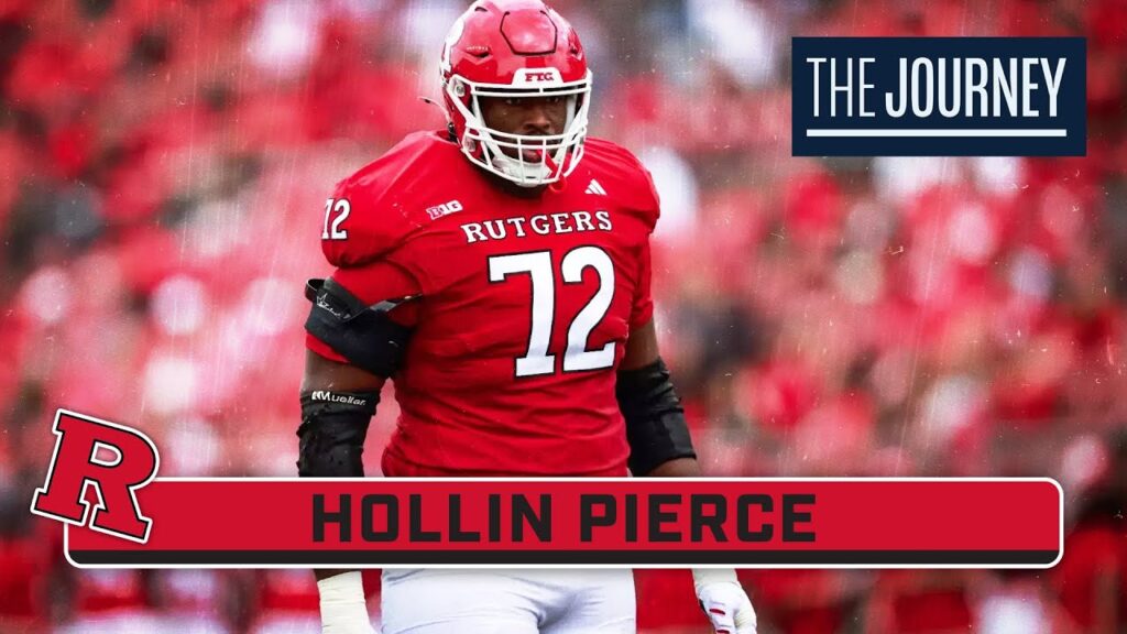 spotlighting hollin pierce rutgers football the journey