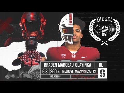 stanford football commit braden marceau olayinka diesel university podcast