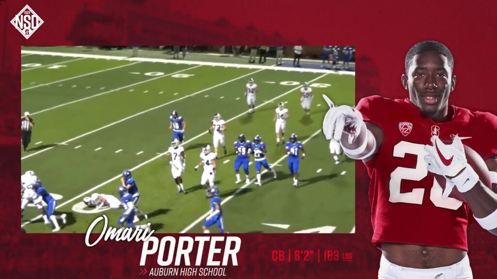 stanford football omari porter cardclass20