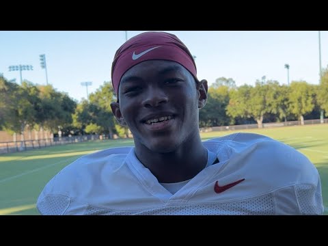 stanford freshman cb brandon nicholson loves being a student athlete