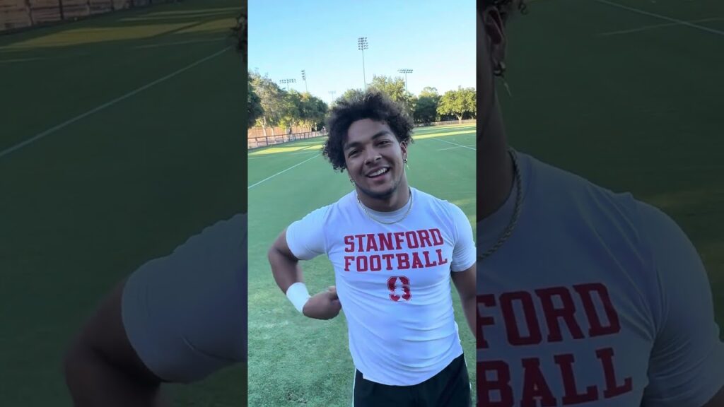 stanford freshman rb cole tabb is excited to be on the farm