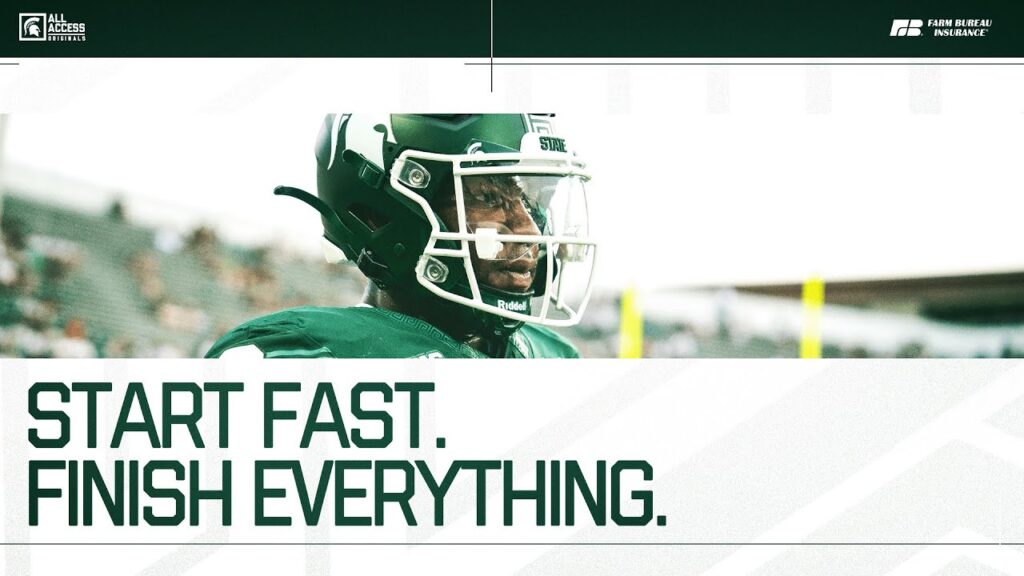 start fast finish everything khris bogle michigan state football spartans all access