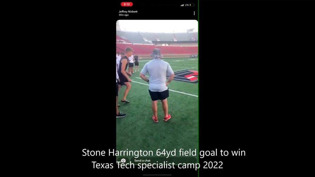 stone harrington texas tech specialists camp 2022