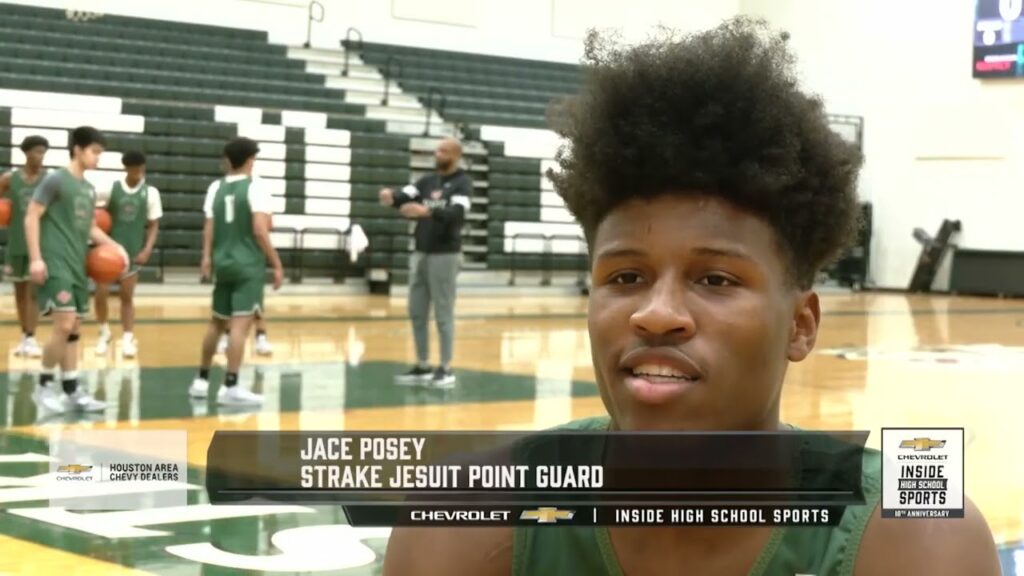 strake jesuit basketball is rolling behind tcu commit jace posey