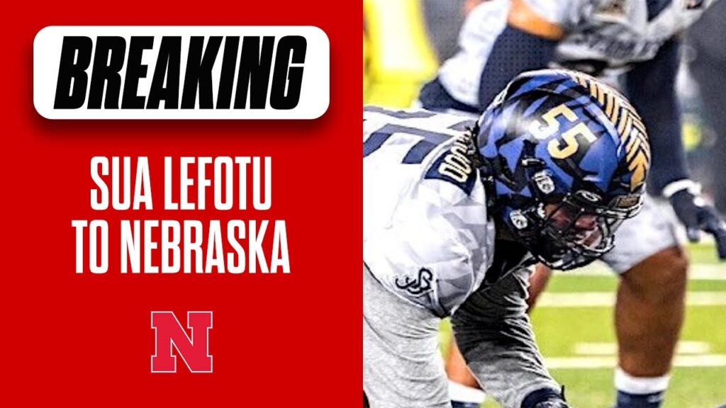 sua lefotu commits to nebraska football and matt rhule i huskeronline