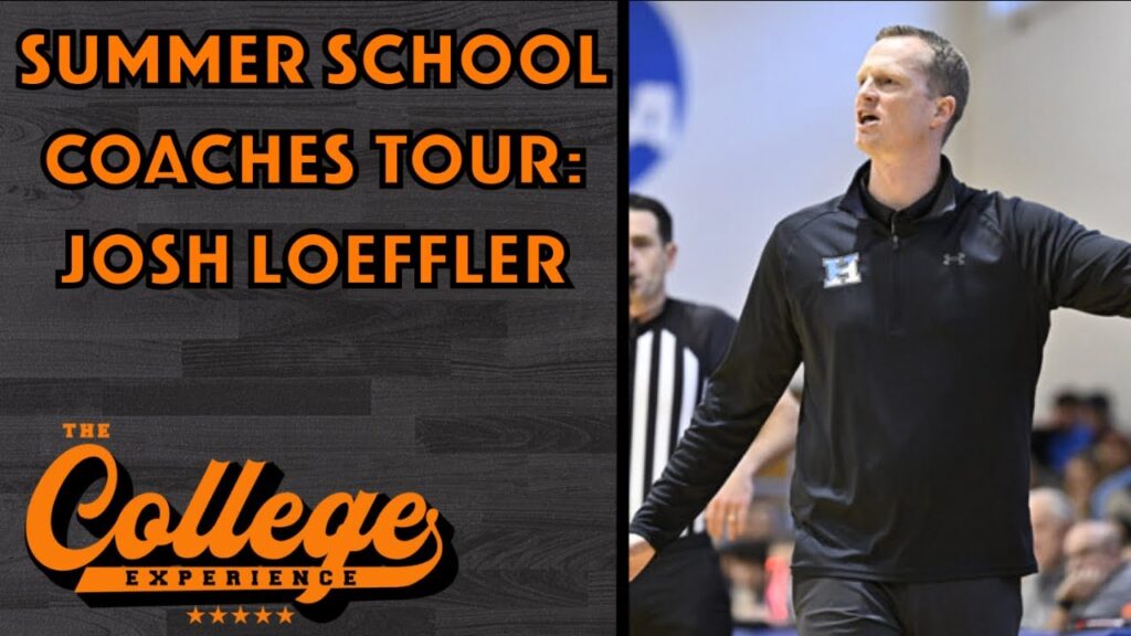 summer school coaches tour loyola maryland head coach josh loeffler