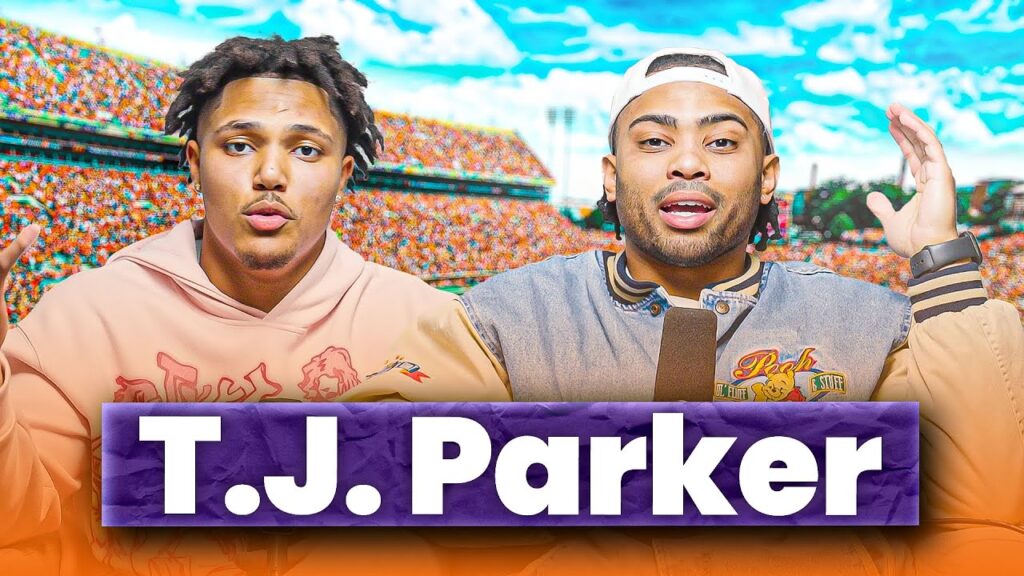 t j parker clemson de on his legendary freshman season his journey to clemson