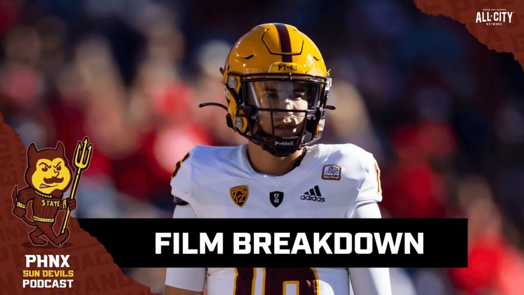 tale of the tape arizona state quarterback trenton bourguet breaks down late season success