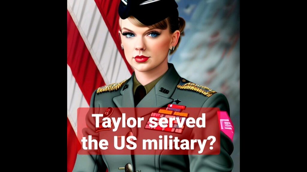 taylor swift as a us soldier 2nd last is creepy taylorswift vevo aiart music cosplay army