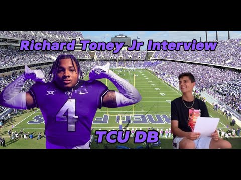 tcu db richard toney jr interview