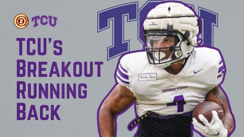 tcu running back cam cook headed for 2024 breakout in college football tcu horned frogs 2024 tcu