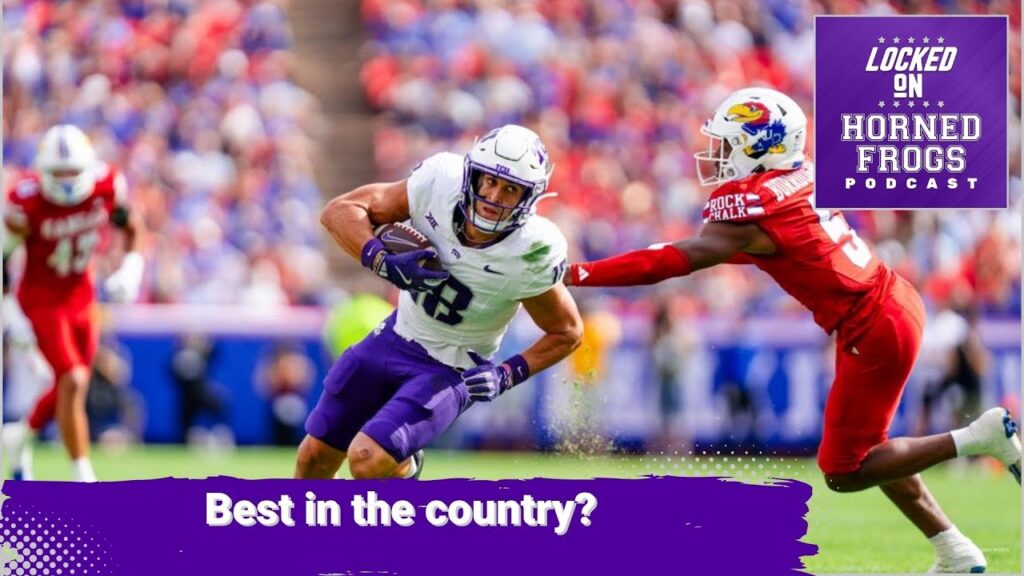 tcu wr jack bech is the most productive wr in the big 12 is he the best in the country