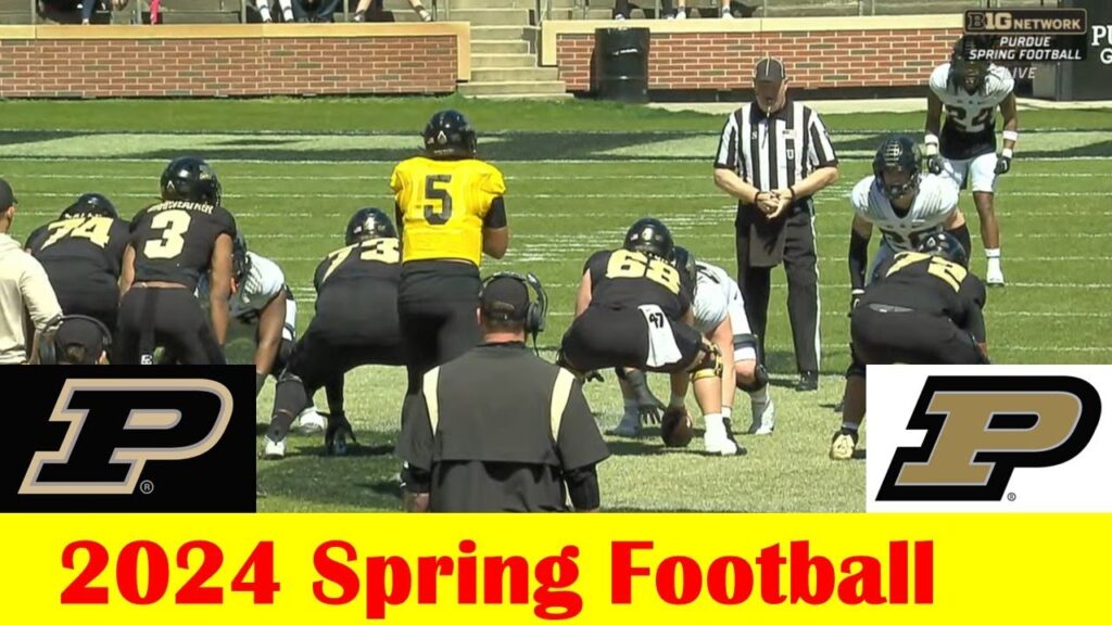 team boil up vs team hammer down 2024 purdue football spring game