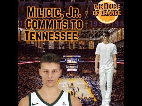 tennessee basketball igor milicic jr commits to tennessee