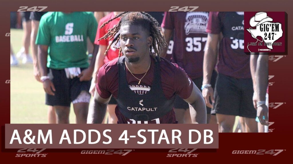 texas am beats out texas for 4 star s myles davis remaining targets at db gigem 247 podcast