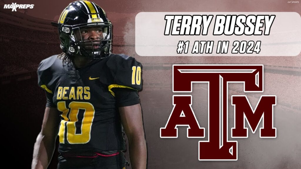 texas am signee terry bussey 2023 highlights 1 ath in the nation f09f8f88 f09f94a5