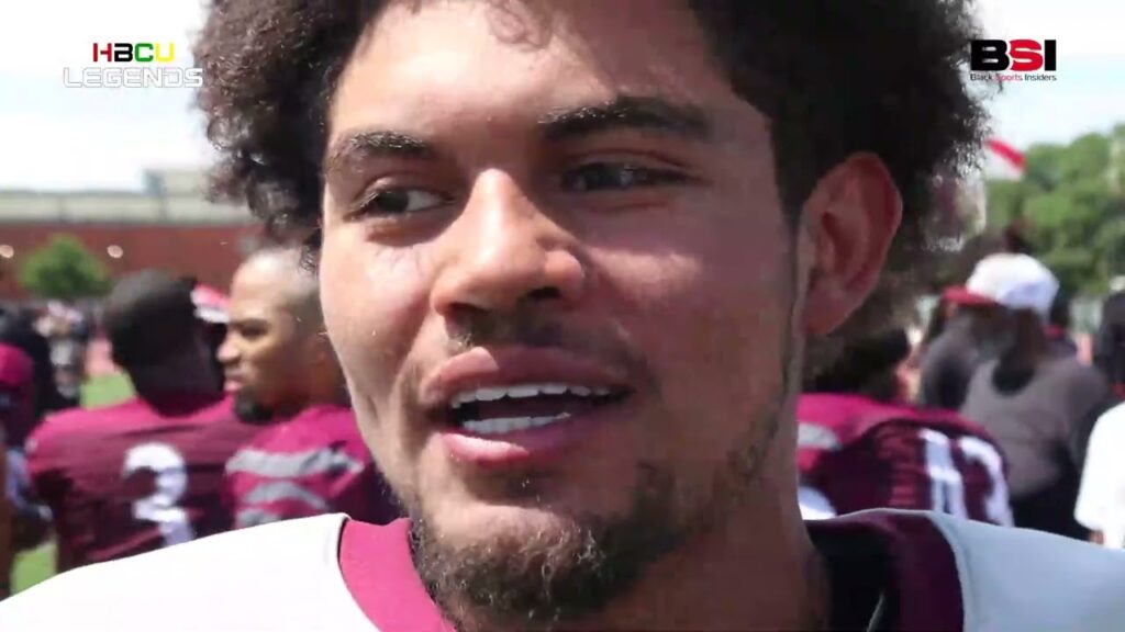 texas southern qb jace wilson interview 2024 tsu spring game