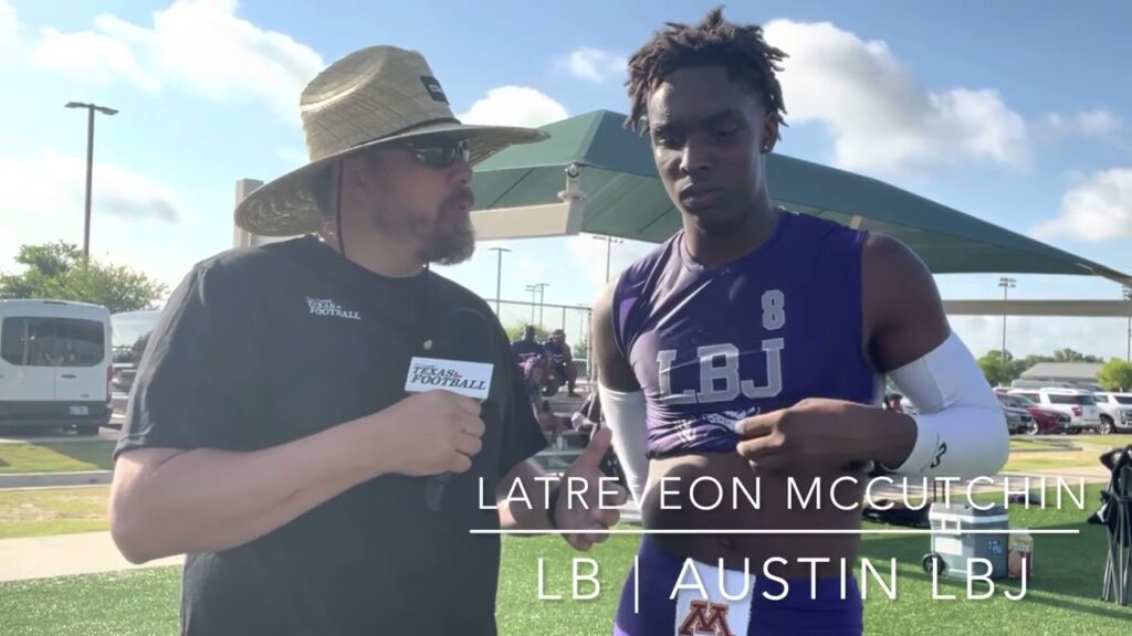 texas state 7 on 7 lb latreveon mccutchin interview