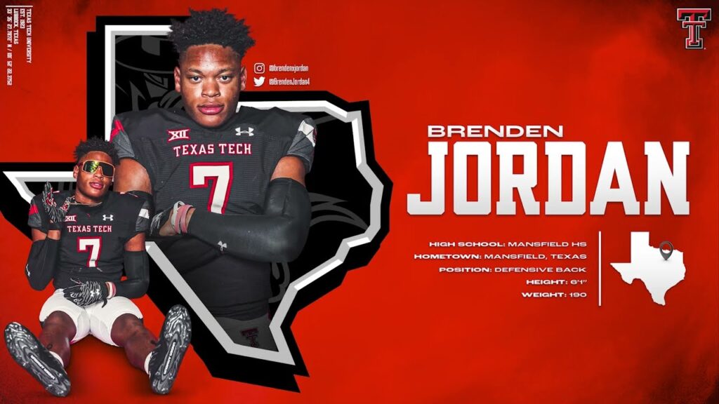 texas tech football brenden jordan 23 highlights