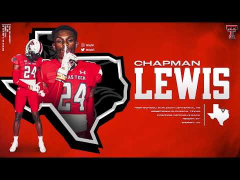 texas tech football chapman lewis 23 highlights