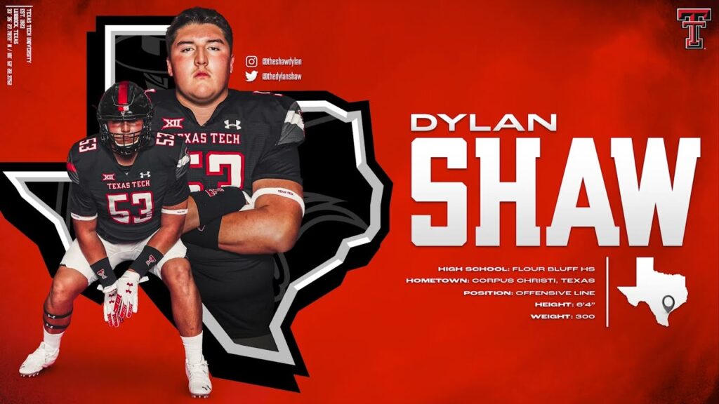 texas tech football dylan shaw 23 highlights