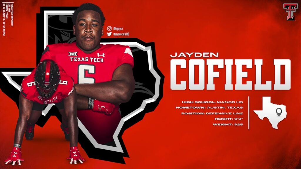 texas tech football jayden cofield 23 highlights