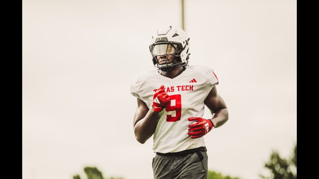 texas tech football johncarlos miller ii media availability camp px 13 aug 16 2024