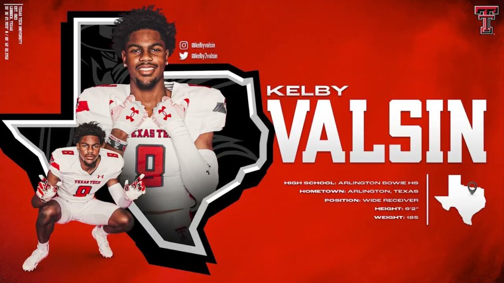 texas tech football kelby valsin 23 highlights