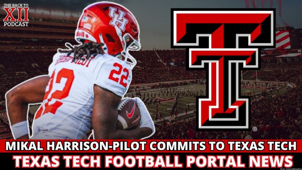 texas tech football mikal harrison pilot commits to red raiders