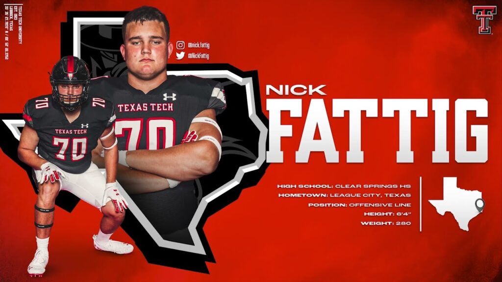 texas tech football nick fattig 23 highlights