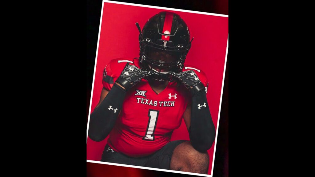 texas tech football nsd22 harvey dyson iii 2021