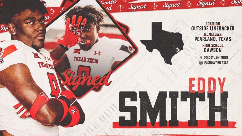 texas tech football signing day eddy smith 2023