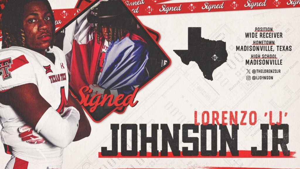 texas tech football signing day l j johnson 2023