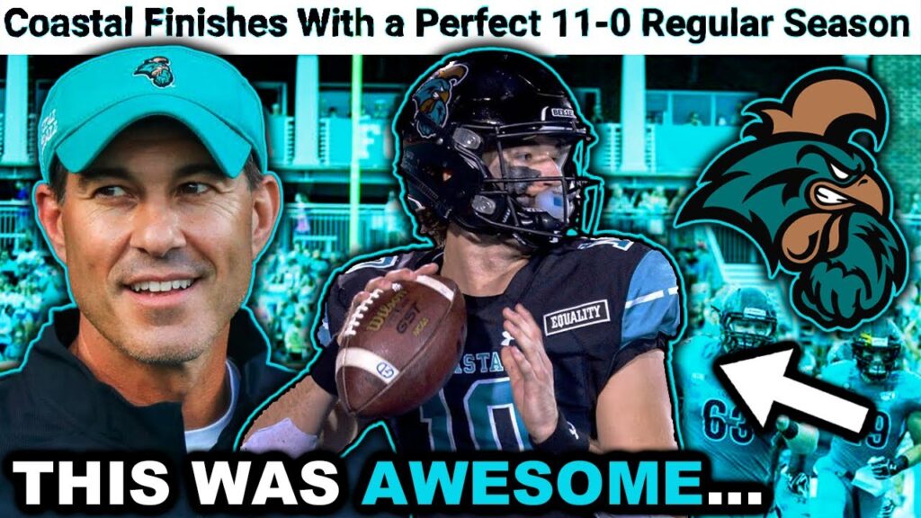 that time coastal carolina took over college football