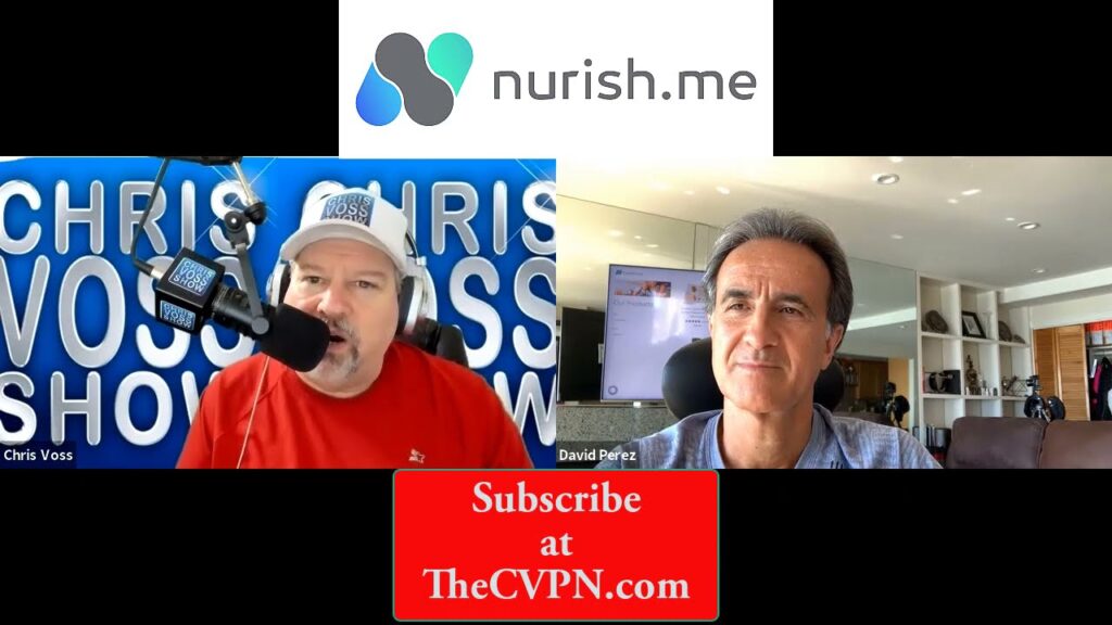 the chris voss show podcast david perez ceo chairman of nurish me