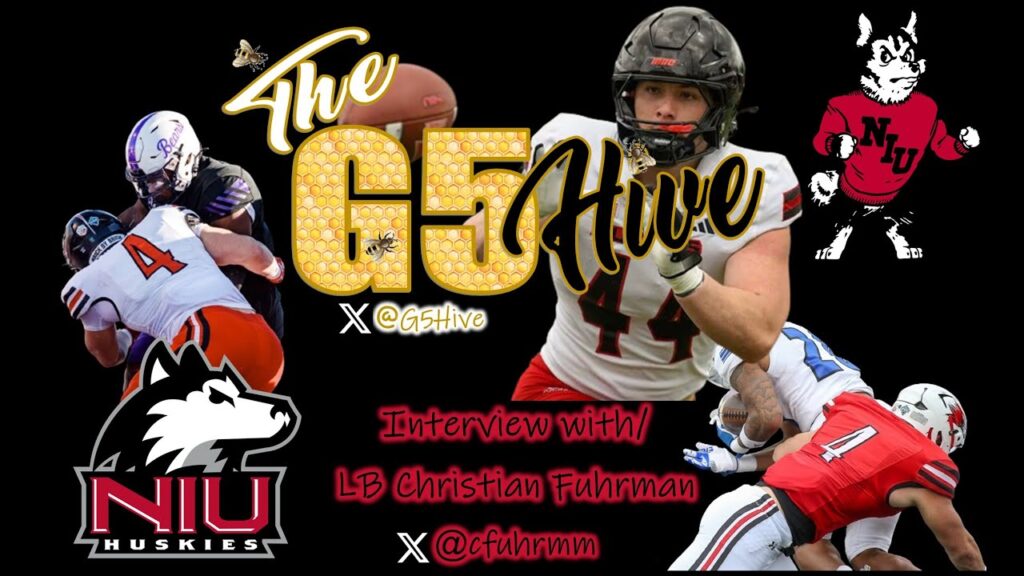 the g5 hive episode 36 interview with northern illinois lb christian fuhrman