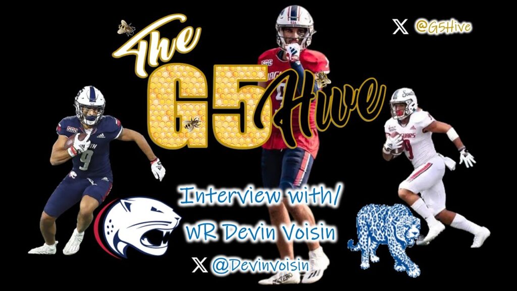 the g5 hive episode 37 interview with south alabama wide receiver devin voisin