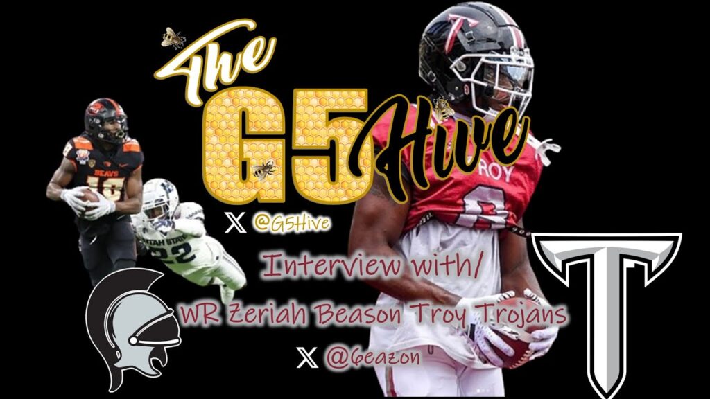 the g5 hive episode 39 interview with troy wide receiver zeriah beason