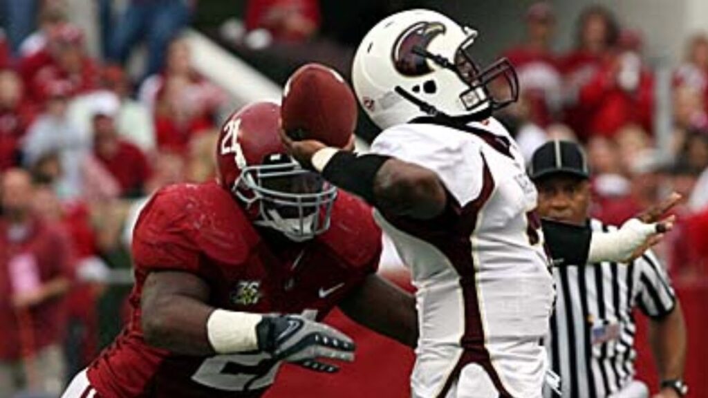 the game that louisiana monroe beat alabama 2007