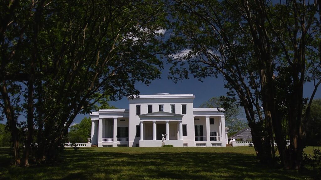 the historic gaineswood mansion in demopolis alabama